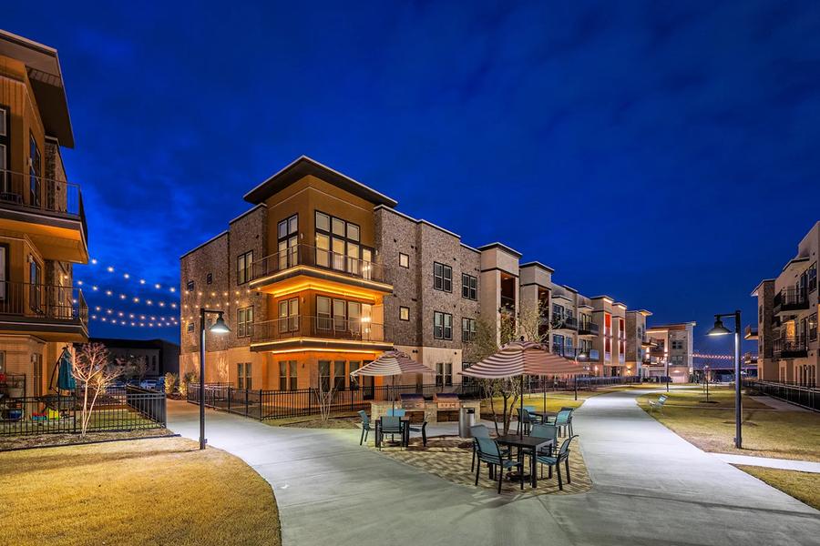 Beautiful photo of Mercer Boardwalk Mercer Crossing, Farmers Branch, TX, 75234 Mercer Boardwalk during sunset Mercer Crossing, Farmers Branch, TX, 75234